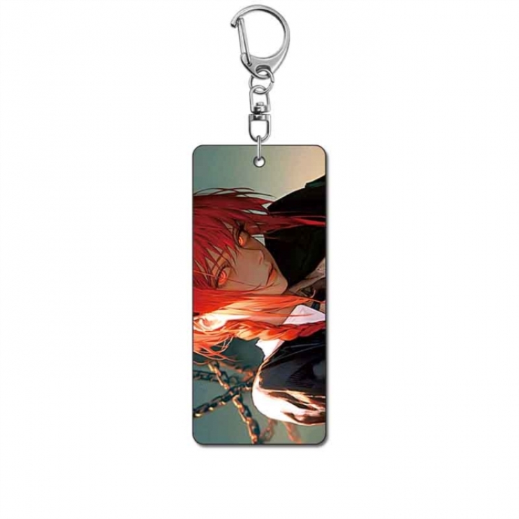 Chainsaw Man Anime Acrylic Keychain Charm price for 5 pcs
