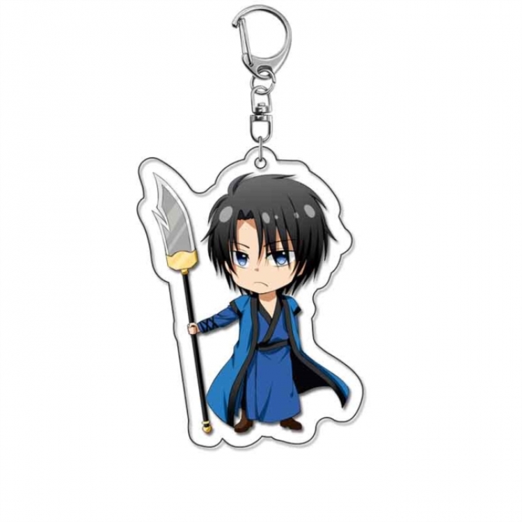 chenxigongzhu Anime Acrylic Keychain Charm price for 5 pcs