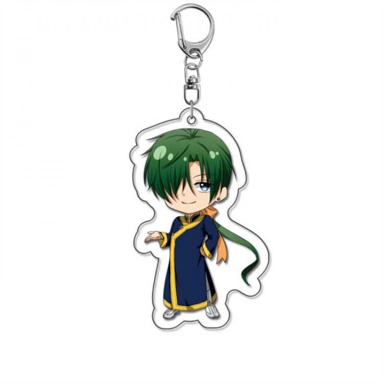 chenxigongzhu Anime Acrylic Keychain Charm price for 5 pcs
