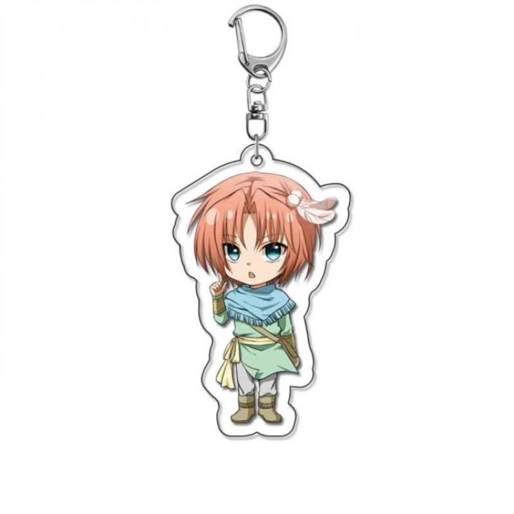 chenxigongzhu Anime Acrylic Keychain Charm price for 5 pcs