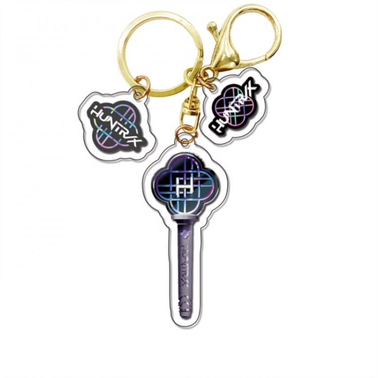 K-Pop Demon Hunters Anime Surrounding Acrylic 2 Pendant Keychain Pendant price for 5 pcs