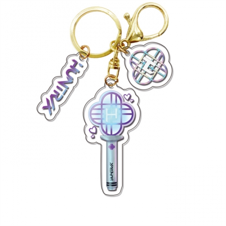 K-Pop Demon Hunters Anime Surrounding Acrylic 2 Pendant Keychain Pendant price for 5 pcs