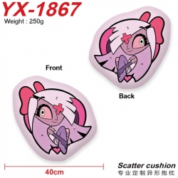 Hazbin Hotel Anime Alien Double sided Printed Pillow 40cm