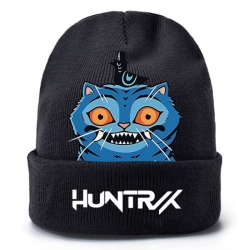 K-Pop Demon Hunters Anime peripheral colorful knitted hat