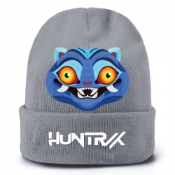 K-Pop Demon Hunters Anime peripheral colorful knitted hat