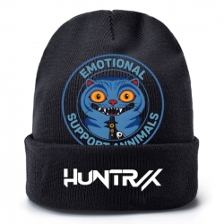 K-Pop Demon Hunters Anime peripheral colorful knitted hat