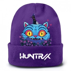 K-Pop Demon Hunters Anime peripheral colorful knitted hat