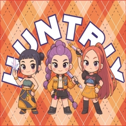 K-Pop Demon Hunters Anime Full Color Printing Mouse Pad Unlocked 20X24cm price for 5 pcs