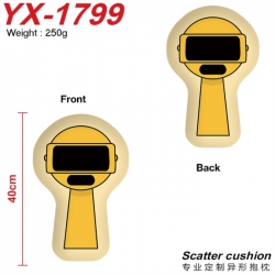 Sprunki Anime Alien Double sided Printed Pillow 40cm