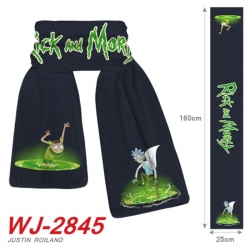 Rick and Morty Anime Plush Impression Scarf Neck 25x160cm