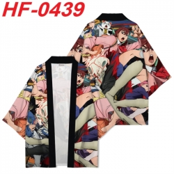 DANDADAN Anime digital printed French velvet kimono top from S to 4XL 