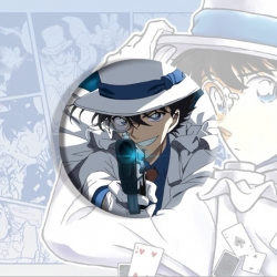 Detective conan Anime tinplate brooch badge price for 5 pcs