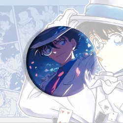 Detective conan Anime tinplate brooch badge price for 5 pcs