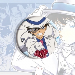 Detective conan Anime tinplate brooch badge price for 5 pcs
