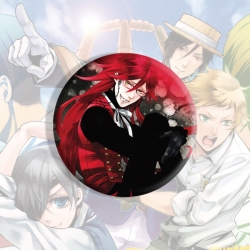 Kuroshitsuji Anime tinplate brooch badge price for 5 pcs