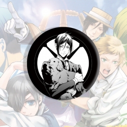 Kuroshitsuji Anime tinplate brooch badge price for 5 pcs