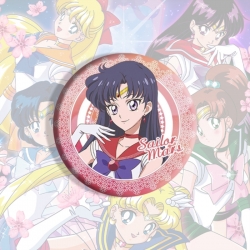 sailormoon Anime tinplate brooch badge price for 5 pcs