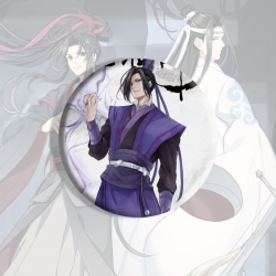 The wizard of the de Anime tinplate brooch badge price for 5 pcs