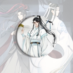 The wizard of the de Anime tinplate brooch badge price for 5 pcs