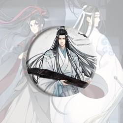 The wizard of the de Anime tinplate brooch badge price for 5 pcs