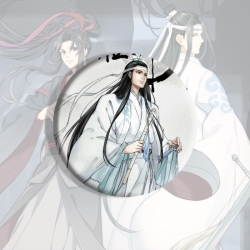 The wizard of the de Anime tinplate brooch badge price for 5 pcs