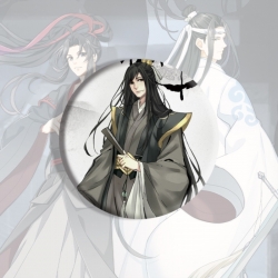 The wizard of the de Anime tinplate brooch badge price for 5 pcs