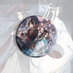 The wizard of the de Anime tinplate brooch badge price for 5 pcs