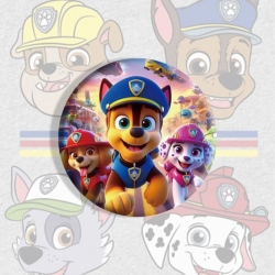 PAW Patrol Anime tinplate brooch badge price for 5 pcs