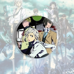 Bungo Stray Dogs Anime tinplate brooch badge price for 5 pcs