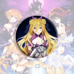 Date-A-Live Anime tinplate brooch badge price for 5 pcs