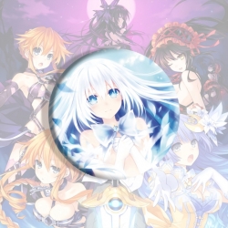 Date-A-Live Anime tinplate brooch badge price for 5 pcs