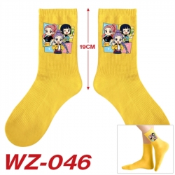 K-Pop:Demon Hunters Anime printing medium sock tube height 19cm price for  5 pairs