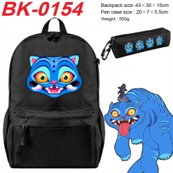 K-Pop:Demon Hunters Anime backpack pencil case set backpack 43X35X15CM