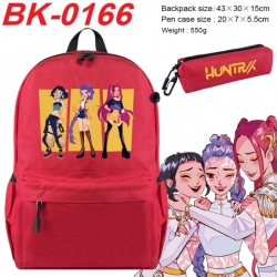 K-Pop:Demon Hunters Anime backpack pencil case set backpack 43X35X15CM