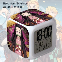 Demon Slayer Kimets Anime Square Alarm Clock 8x8x8cm