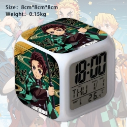 Demon Slayer Kimets Anime Square Alarm Clock 8x8x8cm