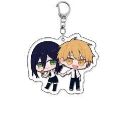 Chainsaw Man Anime Acrylic Keychain Charm price for 5 pcs