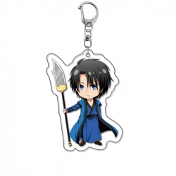 chenxigongzhu Anime Acrylic Keychain Charm price for 5 pcs