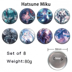 Hatsune Miku Anime tinplate br...