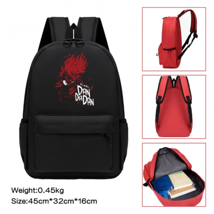 DANDADAN  Anime peripheral Oxford cloth color cartoon backpack 45x32x16cm