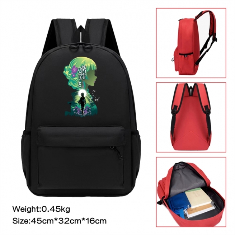 The Apothecary Diaries Anime peripheral Oxford cloth color cartoon backpack 45x32x16cm