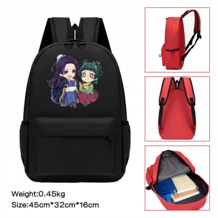 The Apothecary Diaries Anime peripheral Oxford cloth color cartoon backpack 45x32x16cm