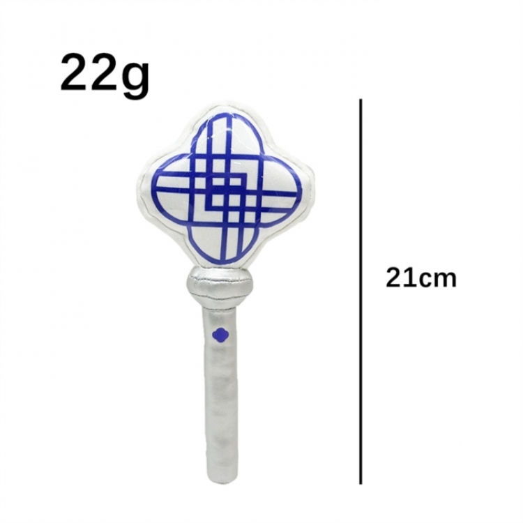 K-Pop Demon Hunters Fluorescent stick plush toy doll