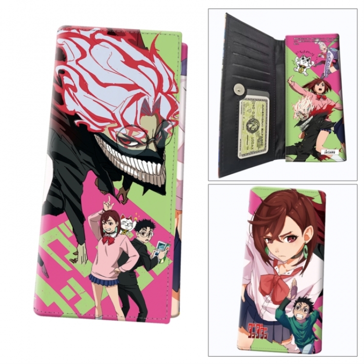 DANDADAN  Anime wallet long wallet buckle storage bag 18.5x9.5x2CM 100g