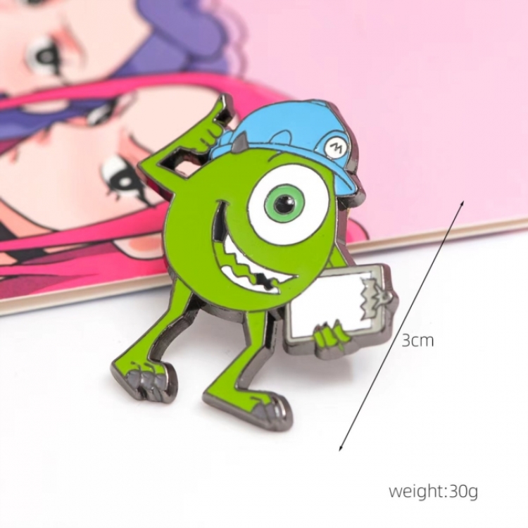 K-Pop Demon Hunters Anime cartoon metal brooch  price for 5 pcs