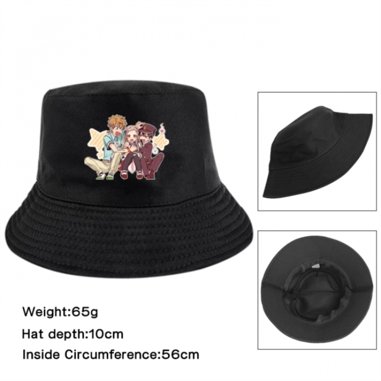 Toilet-bound Hanako-kun Anime Printed Outdoor Fisherman's Hat Sunshade Hat 56cm