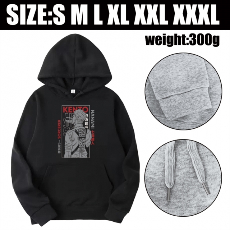 Jujutsu Kaisen Anime printed hooded sweatshirt top from S to 3XL