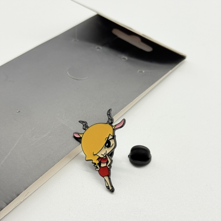 Zootopia Anime cartoon metal brooch  price for 5 pcs 