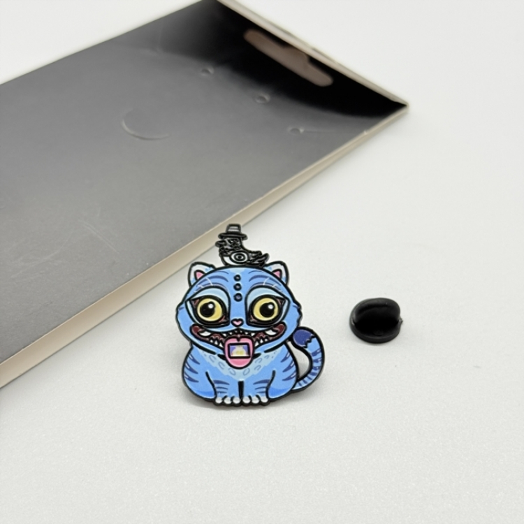 K-Pop Demon Hunters Anime cartoon metal brooch  price for 5 pcs 