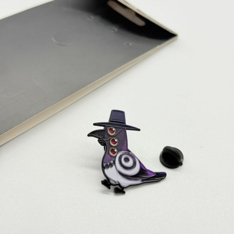 K-Pop Demon Hunters Anime cartoon metal brooch  price for 5 pcs